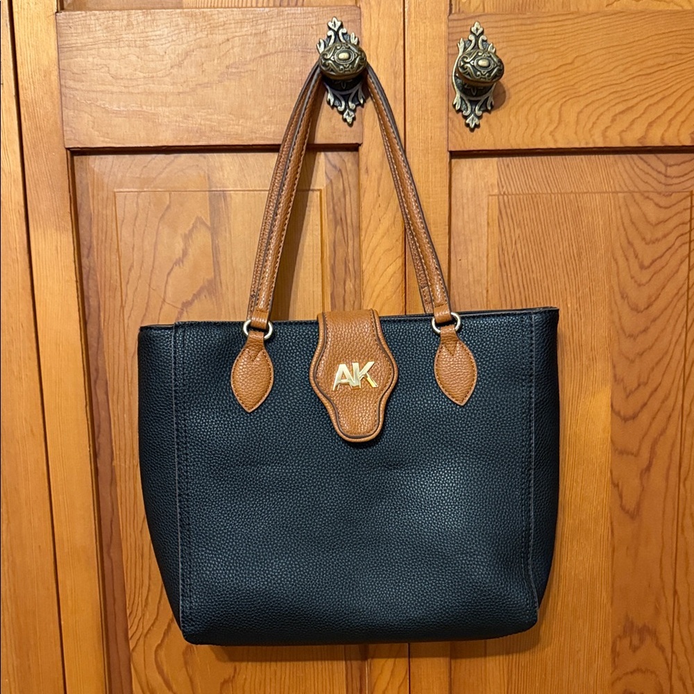 Anne Klein Black and Brown Purse